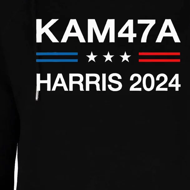 Kamala 47th President 2024 Harris Walz Election 47 Womens Funnel Neck Pullover Hood