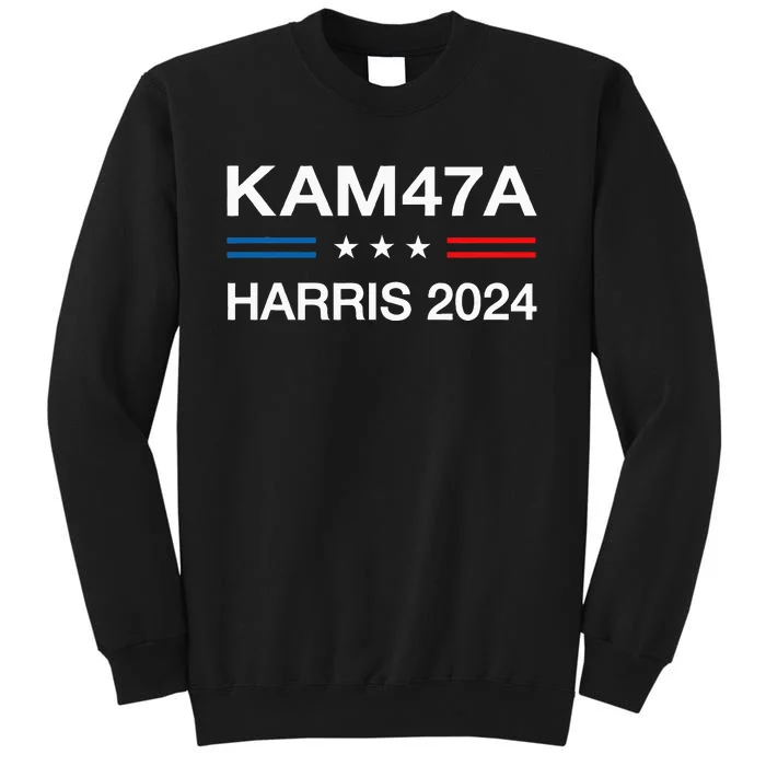 Kamala 47th President 2024 Harris Walz Election 47 Tall Sweatshirt