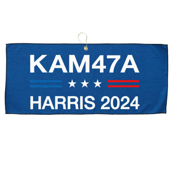 Kamala 47th President 2024 Large Microfiber Waffle Golf Towel