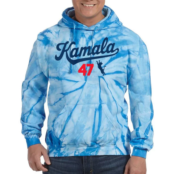 Kamala 47 Premium Tie Dye Hoodie