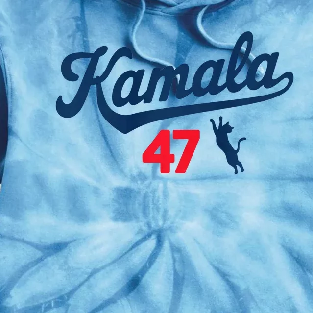 Kamala 47 Premium Tie Dye Hoodie