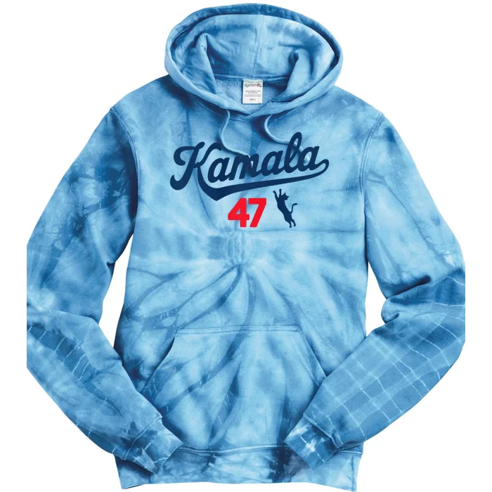 Kamala 47 Premium Tie Dye Hoodie