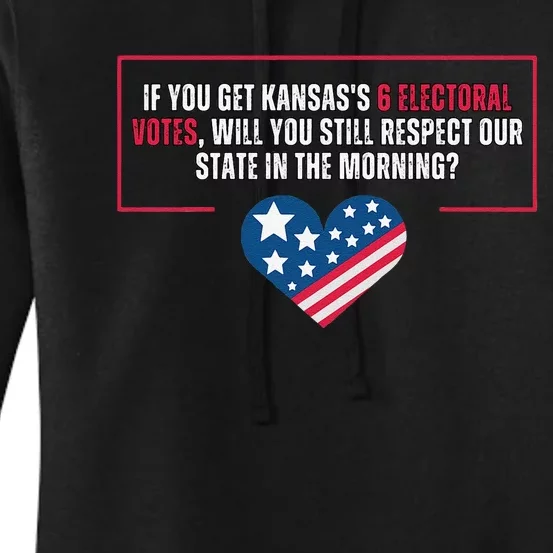 Ks 6 Votes Morning After For Politically Engaged Voters Women's Pullover Hoodie