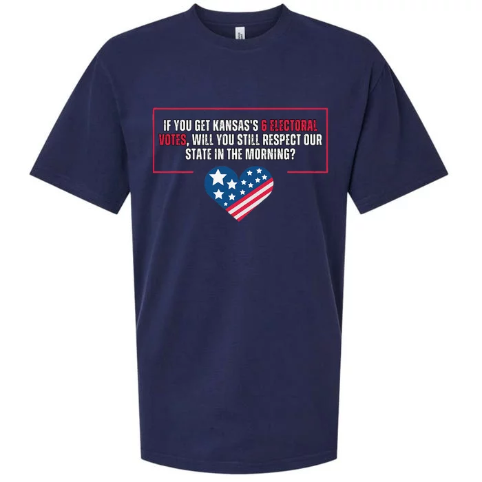 Ks 6 Votes Morning After For Politically Engaged Voters Sueded Cloud Jersey T-Shirt