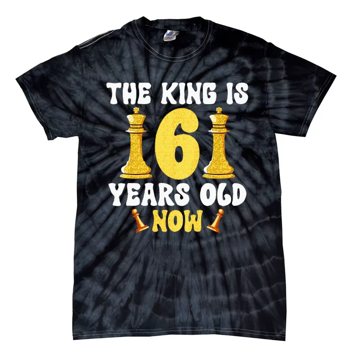 Kids 6 Years Old Birthday Chess Lover 6th Birthday Kids Chess Tie-Dye T-Shirt