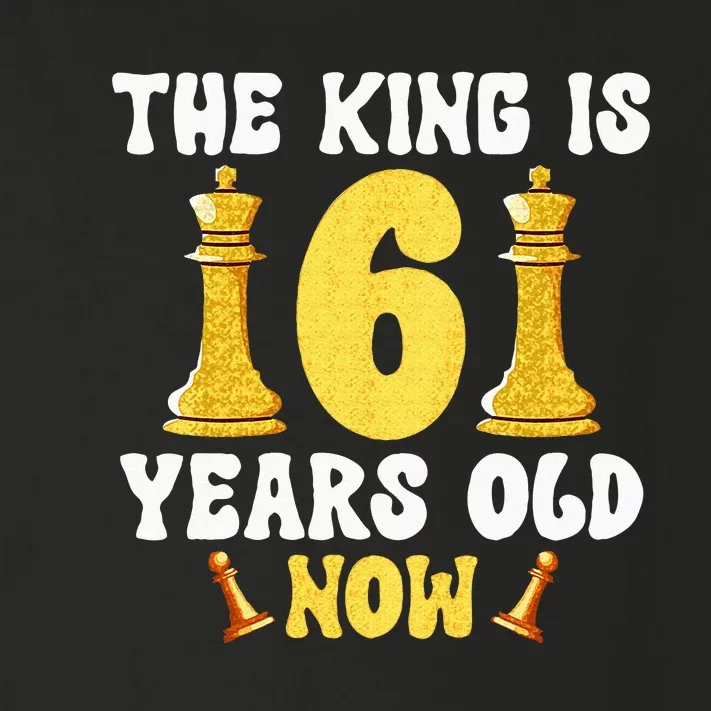 Kids 6 Years Old Birthday Chess Lover 6th Birthday Kids Chess Toddler Long Sleeve Shirt