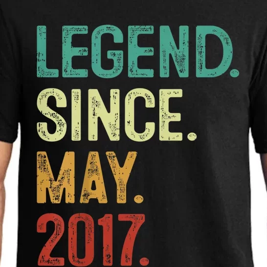 kid 6 Years Old Legend Since May 2017 6th Birthday Pajama Set