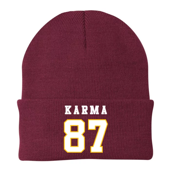 Karma 87 Knit Cap Winter Beanie