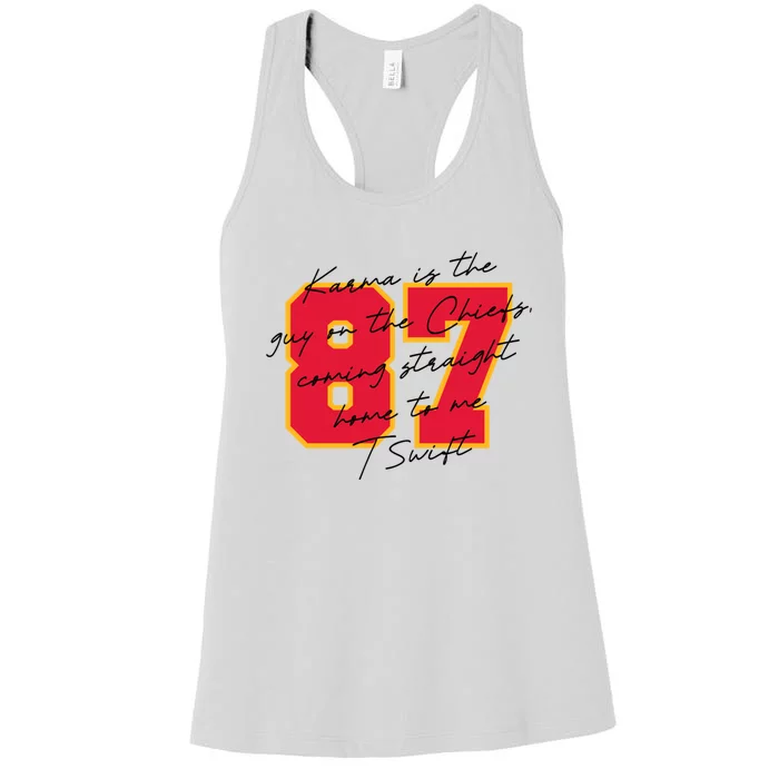 Karma 87 Karma Women's Racerback Tank