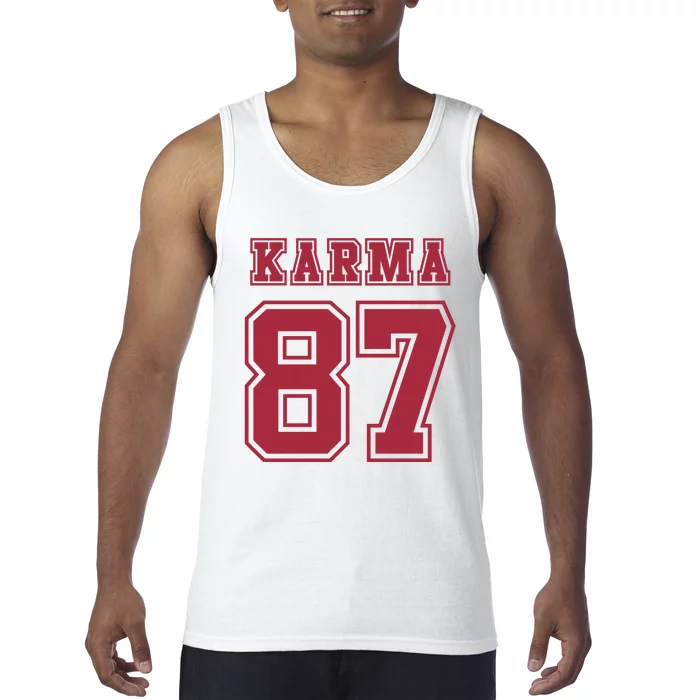 Karma 87 | Sporty Trendy Design Tank Top