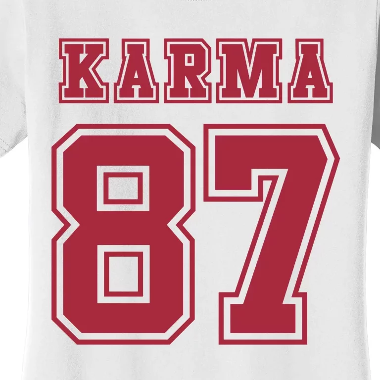 Karma 87 | Sporty Trendy Design Women's T-Shirt