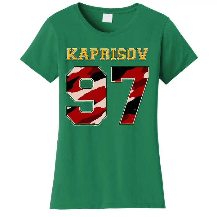 KAPRIZOV 97 Wild The Thrill Minnesota Pro Ice Hockey Women's T-Shirt