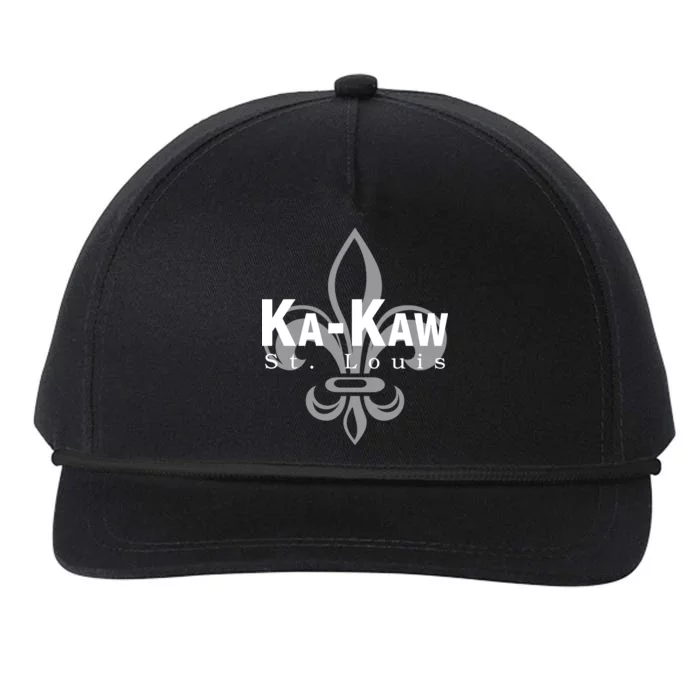 Ka-Kaw St.Louis Sports Fan Snapback Five-Panel Rope Hat