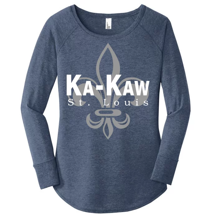 Ka-Kaw St.Louis Sports Fan Women's Perfect Tri Tunic Long Sleeve Shirt