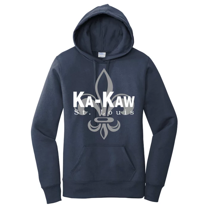 Ka-Kaw St.Louis Sports Fan Women's Pullover Hoodie