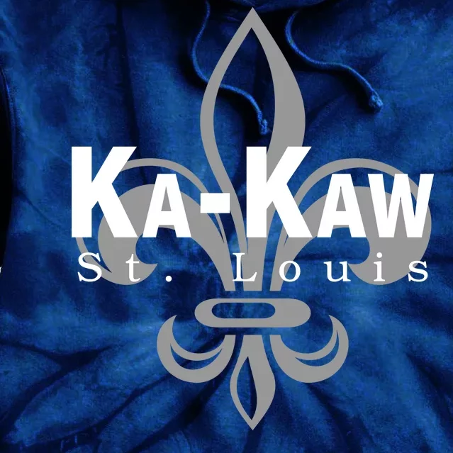 Ka-Kaw St.Louis Sports Fan Tie Dye Hoodie