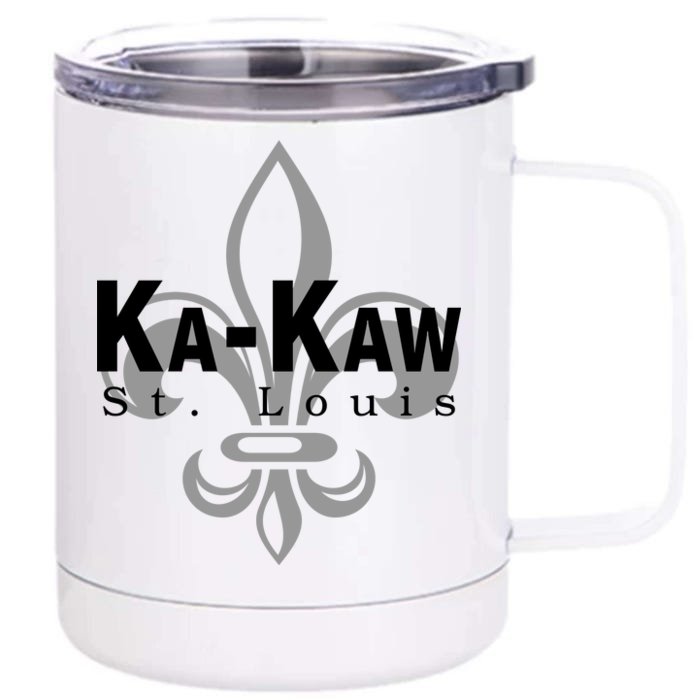 Ka-Kaw St.Louis Sports Fan Front & Back 12oz Stainless Steel Tumbler Cup