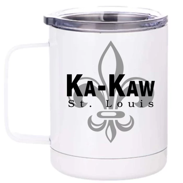 Ka-Kaw St.Louis Sports Fan Front & Back 12oz Stainless Steel Tumbler Cup