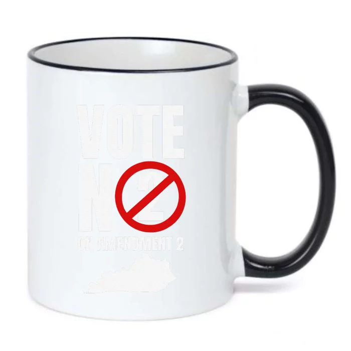 Kentucky Amendment 2 Vote No Public Schools Funding Black Color Changing Mug