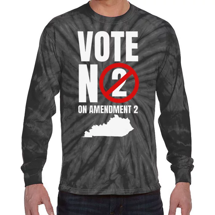 Kentucky Amendment 2 Vote No Public Schools Funding Tie-Dye Long Sleeve Shirt