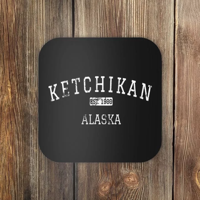 Ketchikan Alaska Ak Vintage Coaster