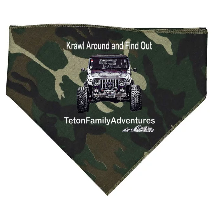 Krawl Around And Find Out USA-Made Doggie Bandana