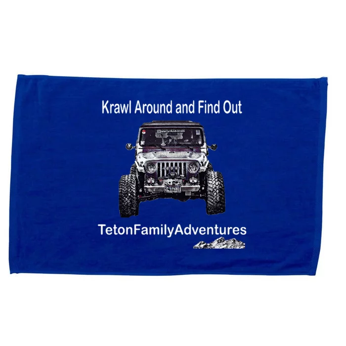 Krawl Around And Find Out Microfiber Hand Towel