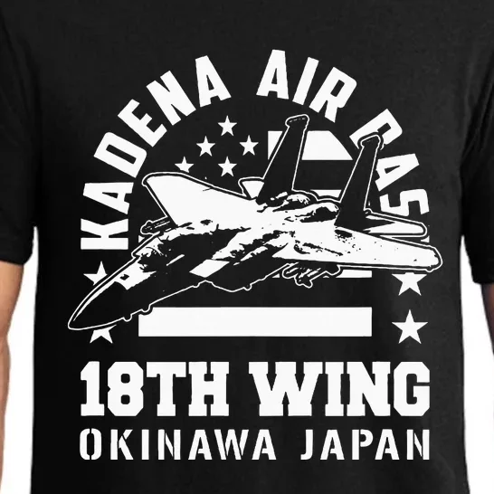 Kadena Air Base 18th Wing Okinawa Japan Souvenir Pajama Set