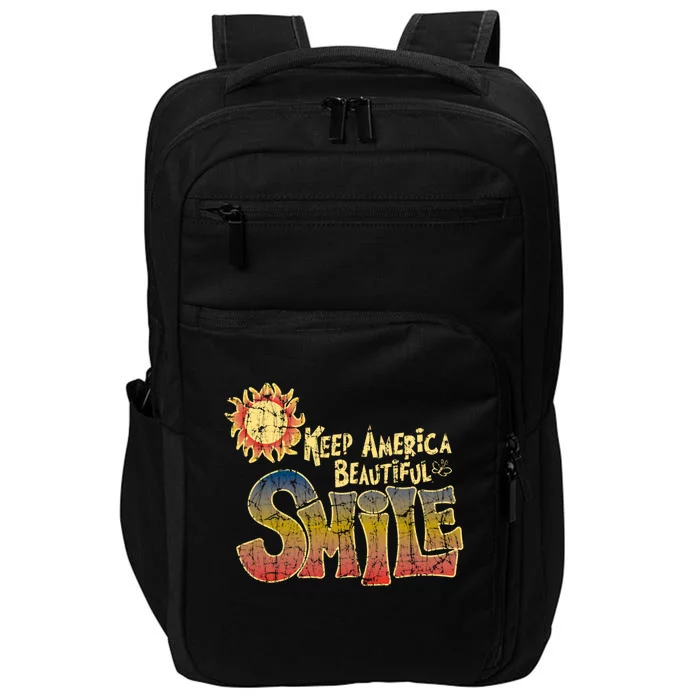 Keep America Beautiful Smile Gift Impact Tech Backpack