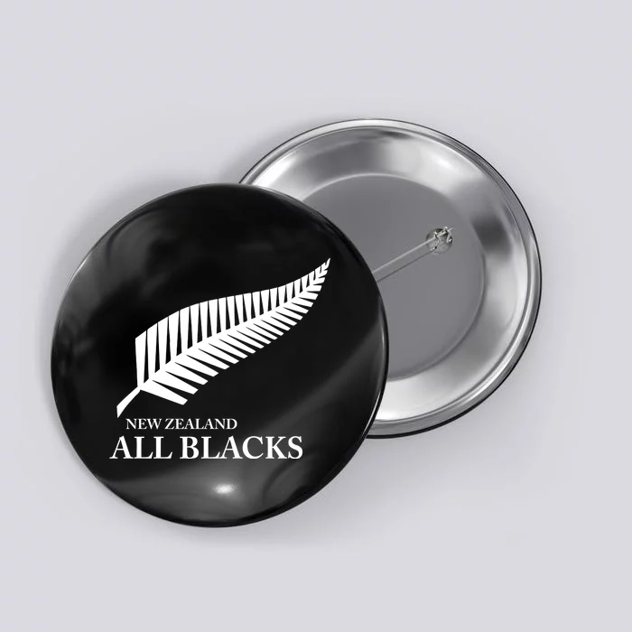 Kiwi All Blacks New Zealand Button