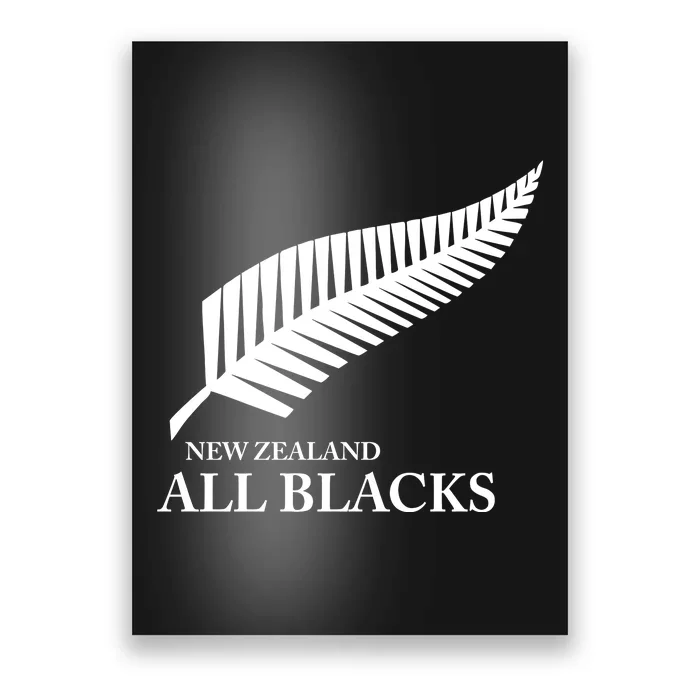 Kiwi All Blacks New Zealand Poster