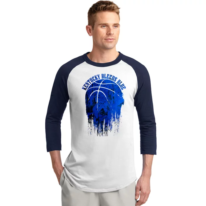 Kentucky And Basketball, Kentucky And Wildcat Baseball Sleeve Shirt