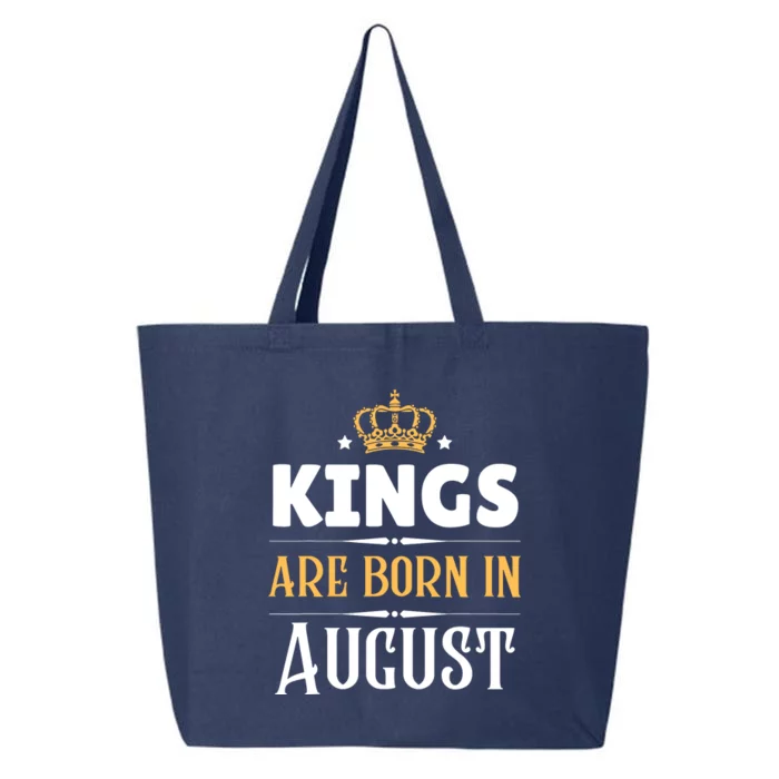 Kings Are Born In August Birthday Crown 25L Jumbo Tote