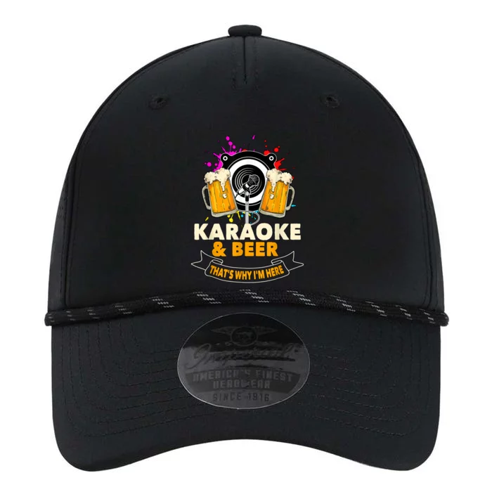 Karaoke And Beer That's Why I'm Here Karaoke Singer Karaoke Performance The Dyno Cap