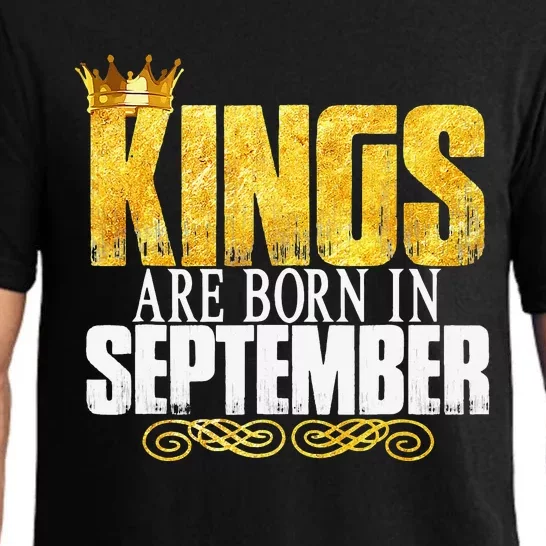 Kings Are Born In September Birthday Gifts Pajama Set