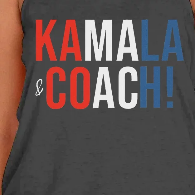 Kamala And Coach Women's Knotted Racerback Tank