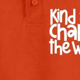 Kind Acts Change The World Anti Bullying Week Unity Day Gift Dry Zone Grid Performance Polo