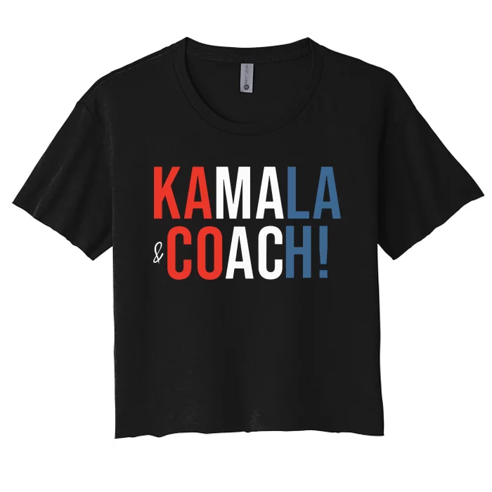 Kamala And Coach Women's Crop Top Tee