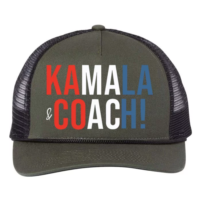 Kamala And Coach Retro Rope Trucker Hat Cap