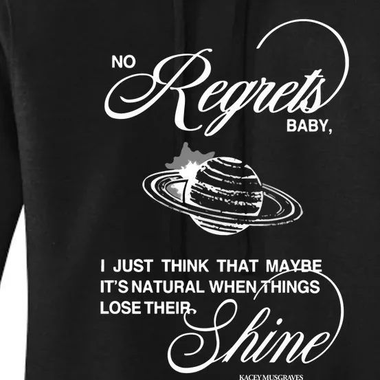 K A C E Y Deeper Well No Regrets Baby Women's Pullover Hoodie