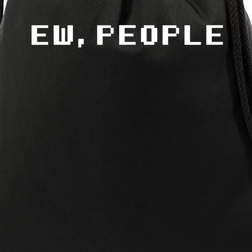 Kauf13 Alyson Court Wearing Ew People Drawstring Bag