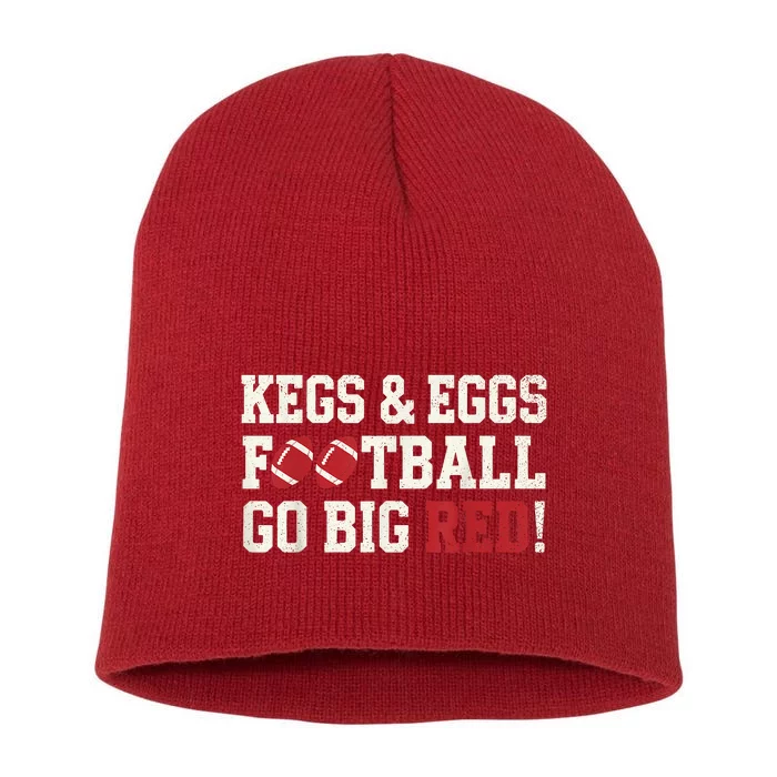 Kegs And Eggs Short Acrylic Beanie