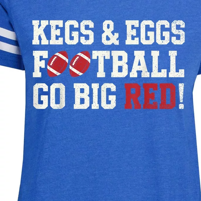 Kegs And Eggs Enza Ladies Jersey Football T-Shirt