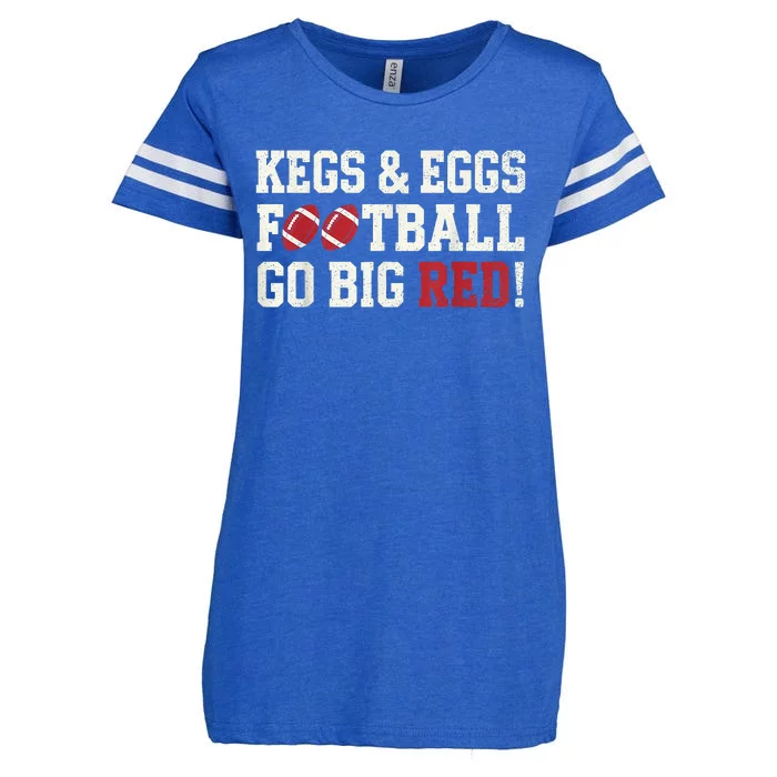 Kegs And Eggs Enza Ladies Jersey Football T-Shirt