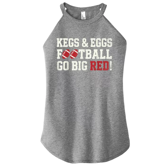 Kegs And Eggs Women’s Perfect Tri Rocker Tank