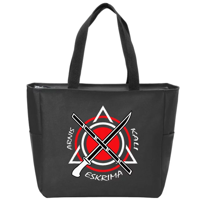 Kali Arnis Escrima Philippine Martial Arts Fma Zip Tote Bag