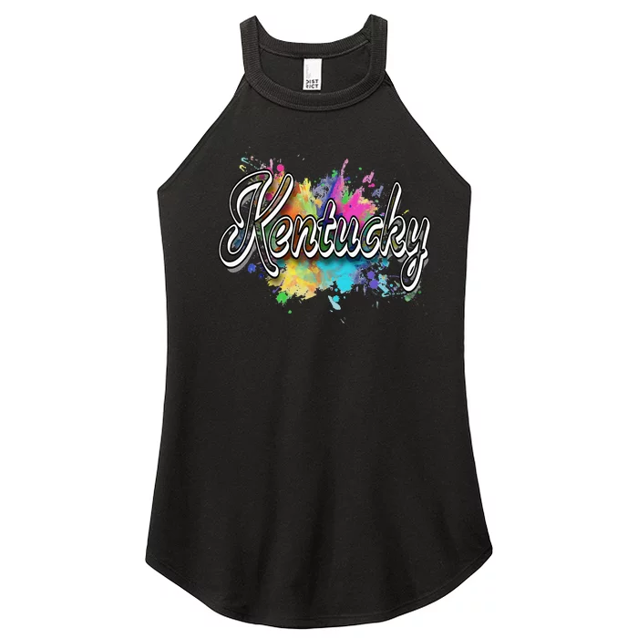 Kentucky Apparel For Men Women & Kids Kentucky Women’s Perfect Tri Rocker Tank