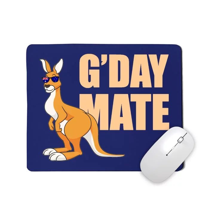 Kangaroo Australia G'Day Mate Australian Symbol Mousepad