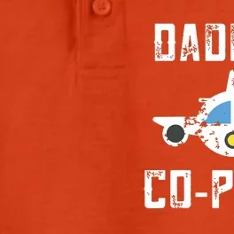 Kids Airplane Gifts For Kids Future Pilot Training Daddys CoPilot Dry Zone Grid Performance Polo