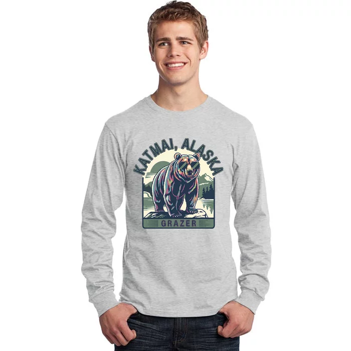 Katmai Alaska Grazer Tall Long Sleeve T-Shirt